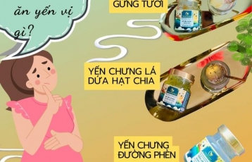 Phụ nữ mang thai nên ăn yến gì?