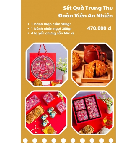 set quà trung thu Đoàn Viên An Nhiên