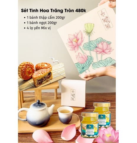 Set quà Tinh Hoa Trăng Tròn