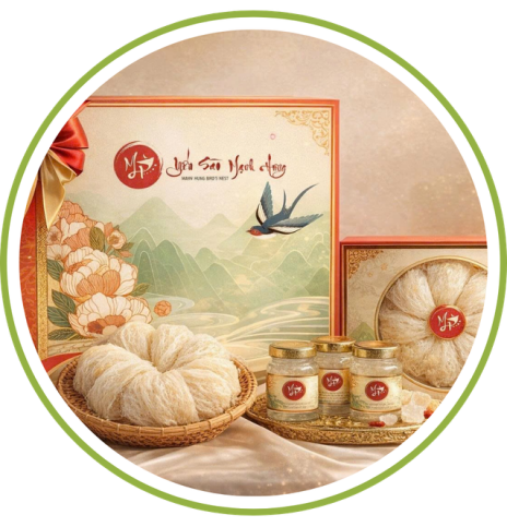 HỘP QUÀ TẾT YẾN SÀO