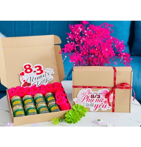 Set quà tặng yến 8/3 - 20/10