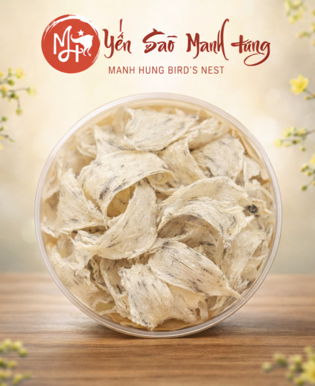 Yến thô ít lông